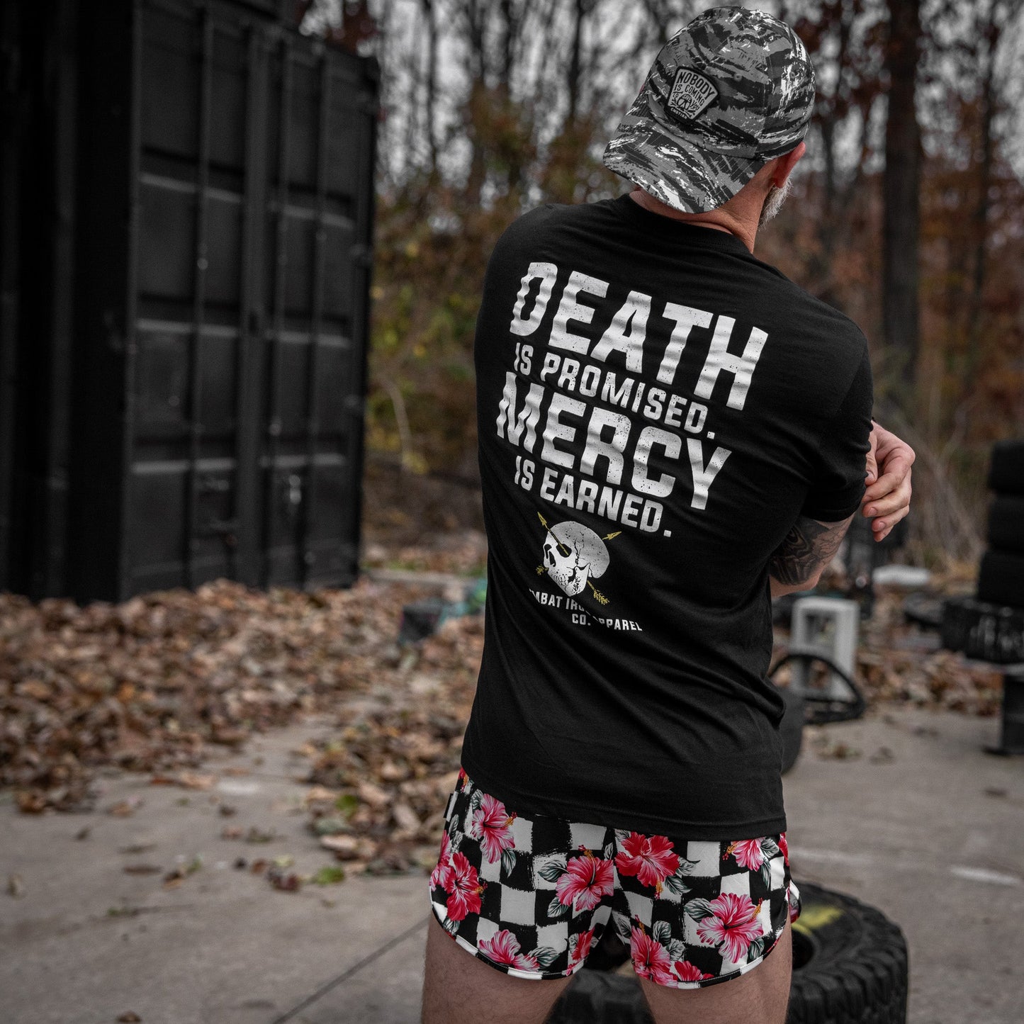 Nobody Is Coming To Save You Skull Patch RipStop Low Pro Operator Hat