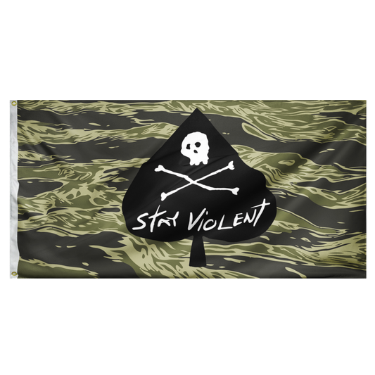 Death Card Double-Sided Flag