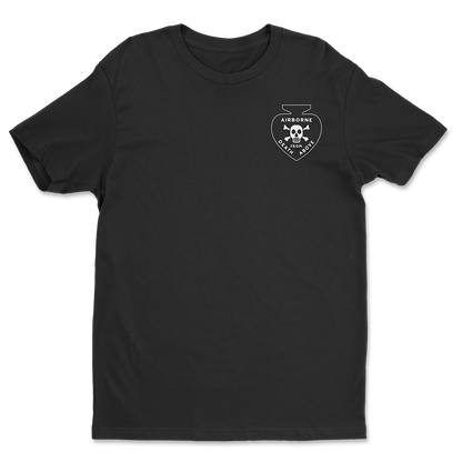Vietnam Airborne Death Spade Athletic Shirt