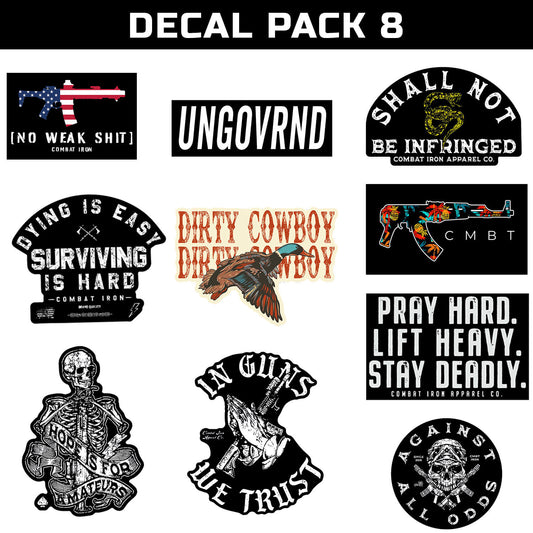 STICKER DECAL PACK V8