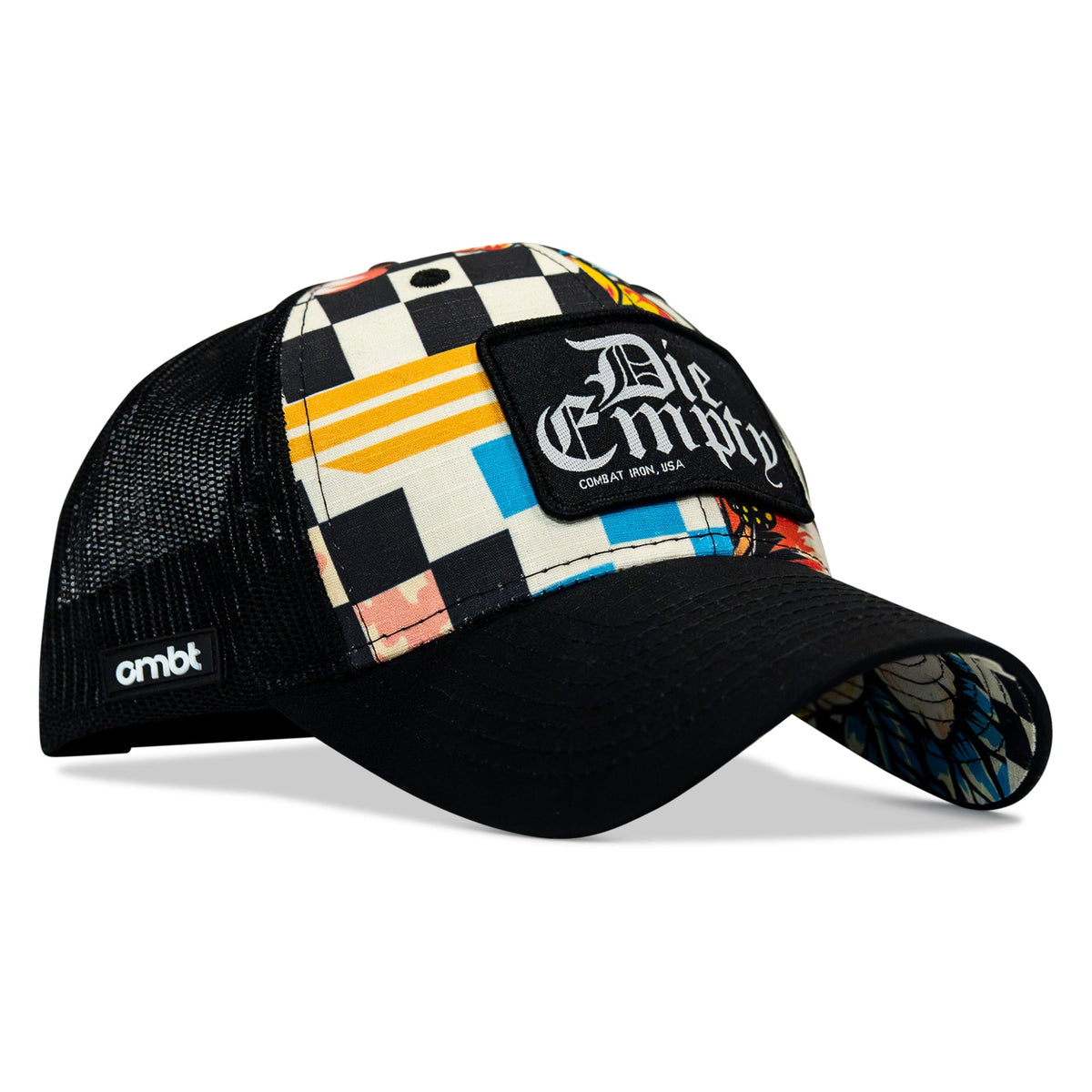 Die Empty Black Patch Original Ripstop Snapback Hat
