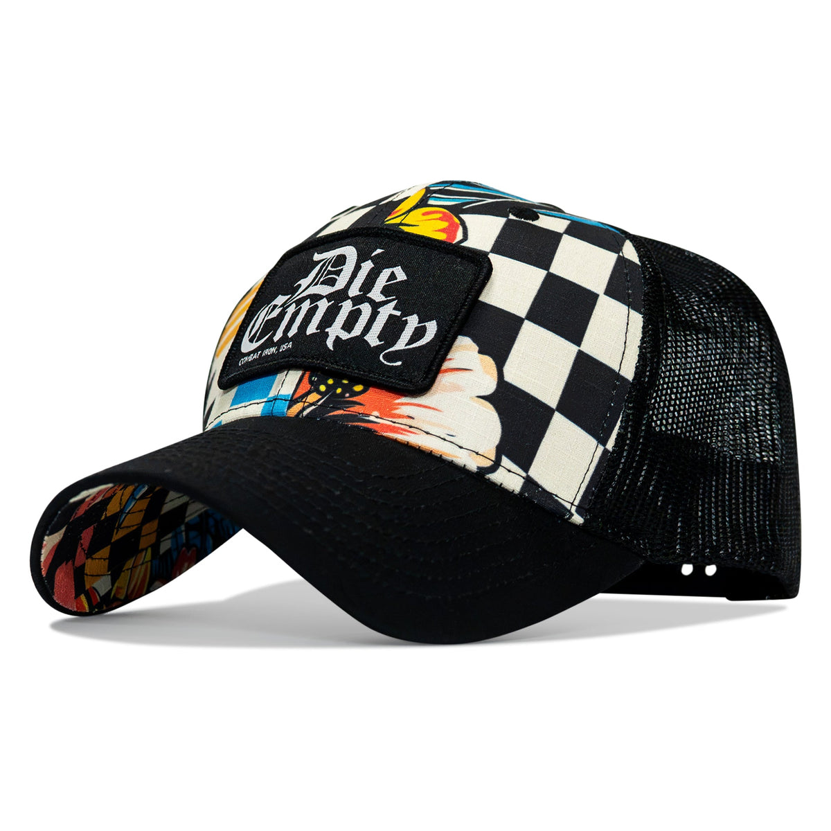 Die Empty Black Patch Original Ripstop Snapback Hat