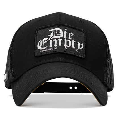 Die Empty Black Patch Original Ripstop Snapback Hat