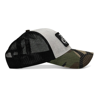 Die Empty Black Patch Snapback Hat