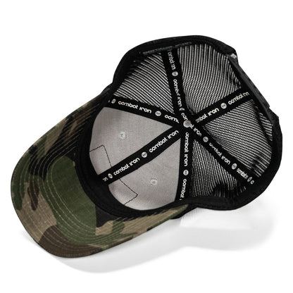 Die Empty Black Patch Snapback Hat