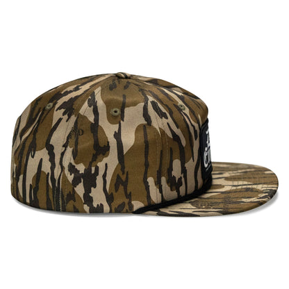 Die Empty Black Patch Flatbill Snapback Hat