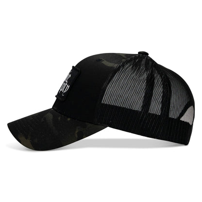 Die Empty Black Patch Snapback Hat