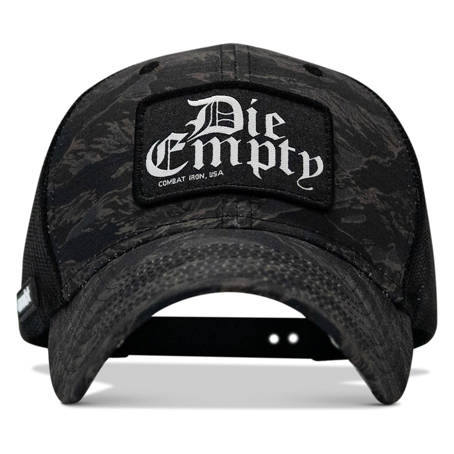 Die Empty Black Patch Original Ripstop Snapback Hat