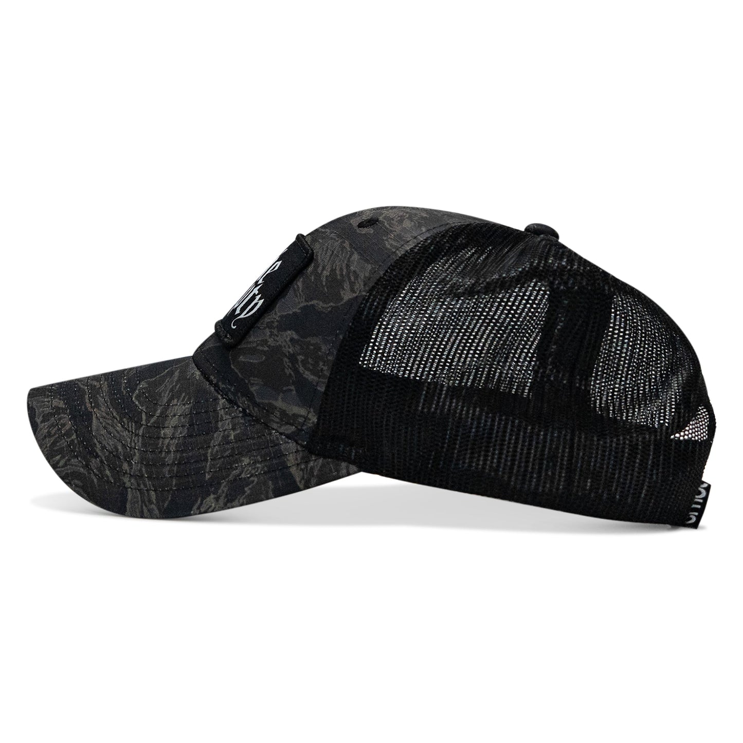 Die Empty Black Patch Original Ripstop Snapback Hat