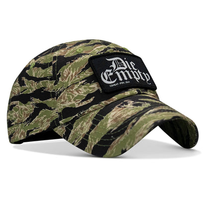 Die Empty Black Patch. Tactical Ripstop Mesh Snapback Hat