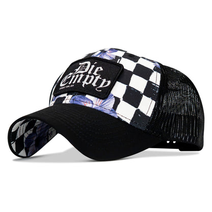 Die Empty Black Patch Original Ripstop Snapback Hat