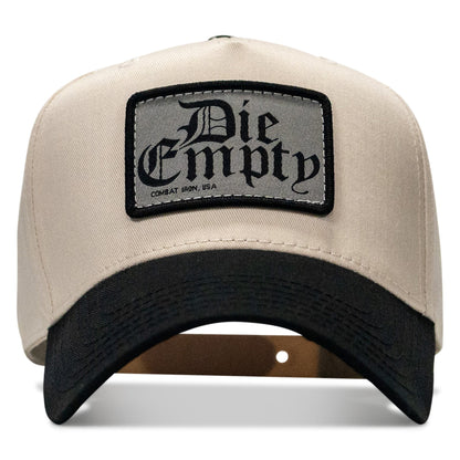 Die Empty Patch. 5-Panel Workhorse Snapback Hat