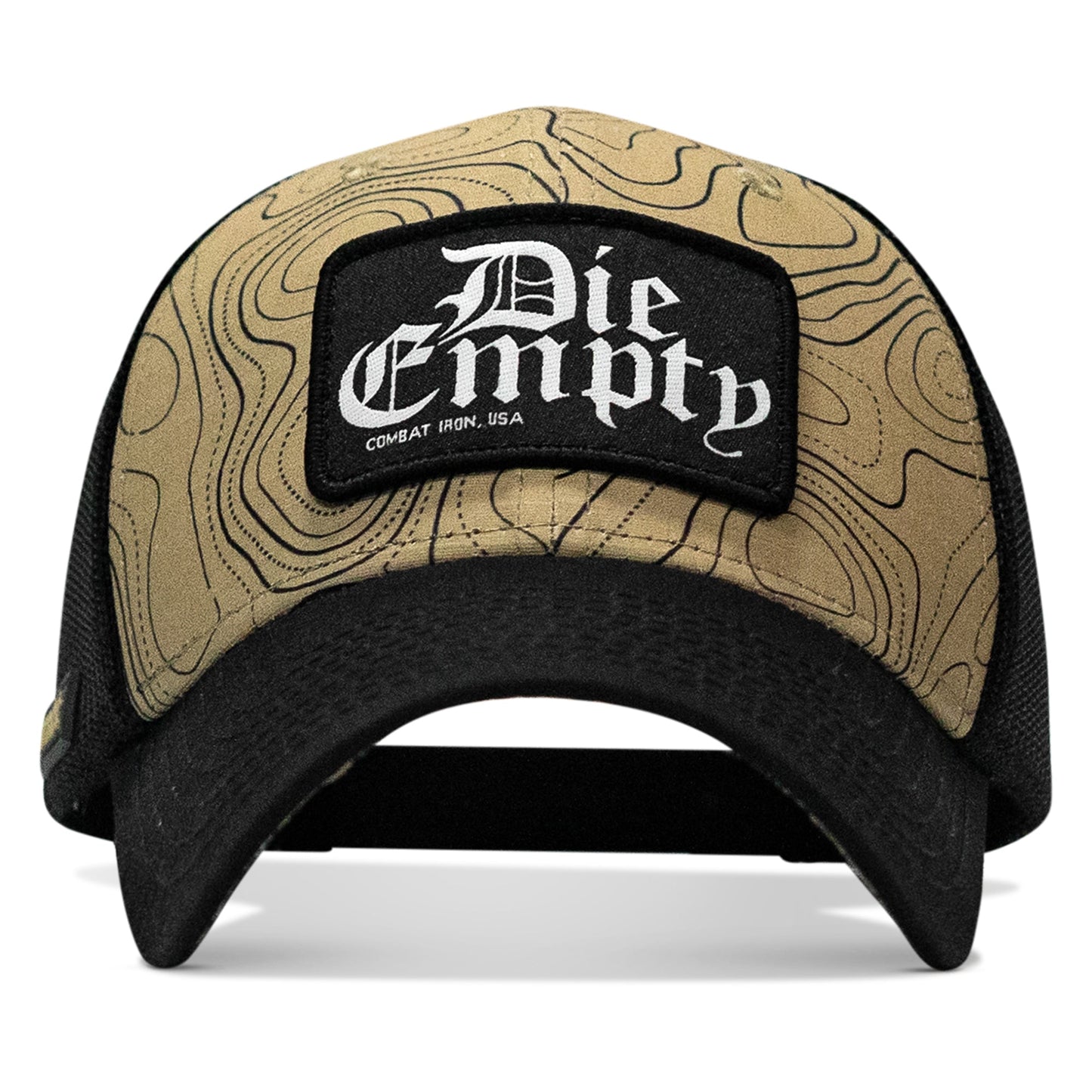 Die Empty Black Patch Original Ripstop Snapback Hat