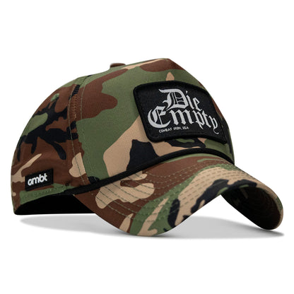 Die Empty. Black Patch Weekender Snapback