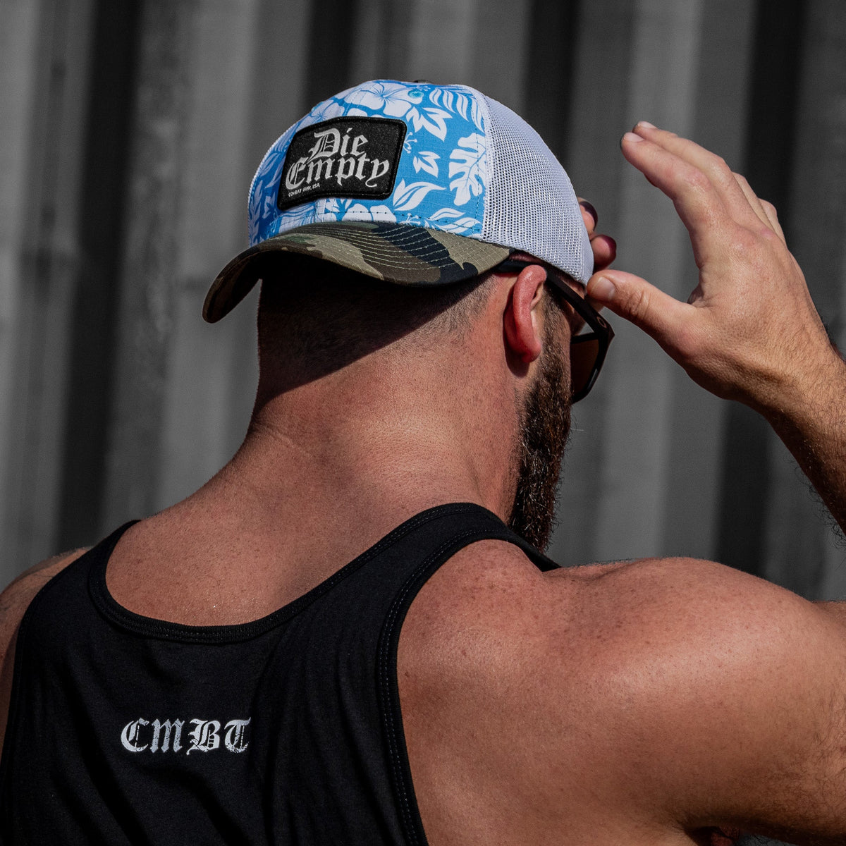 Die Empty Black Patch Original Ripstop Snapback Hat