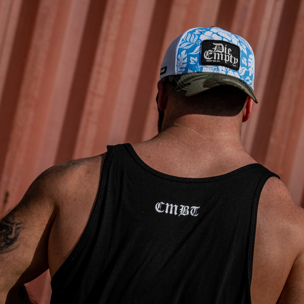 Die Empty Black Patch Original Ripstop Snapback Hat