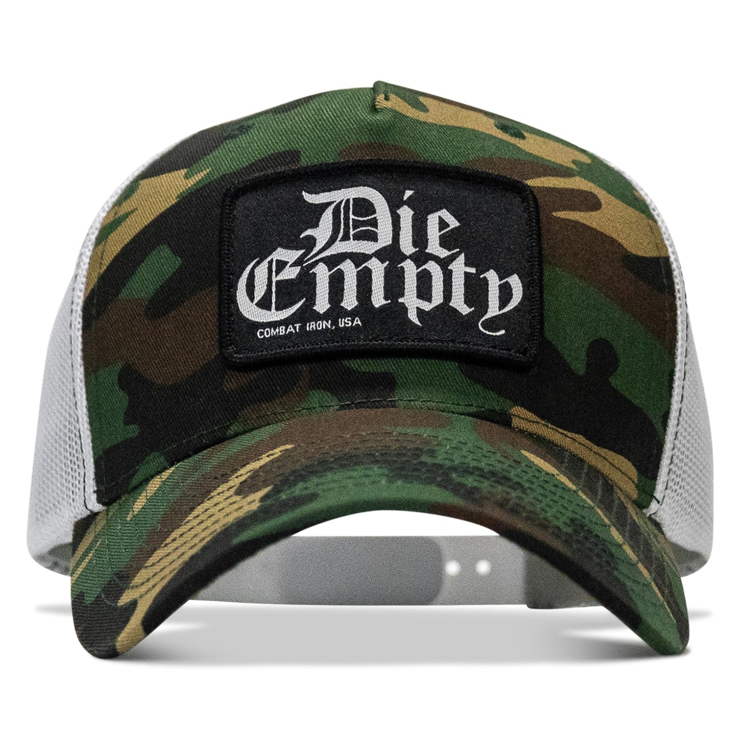 Die Empty Black Patch Snapback Hat