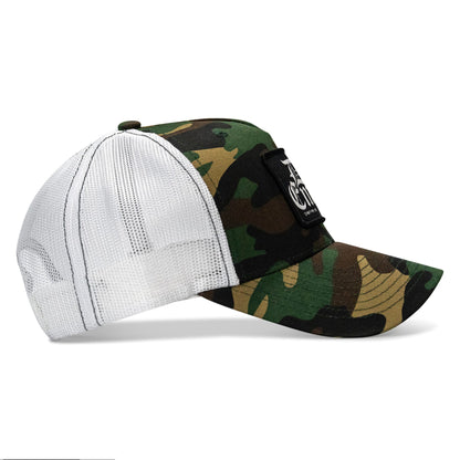 Die Empty Black Patch Snapback Hat