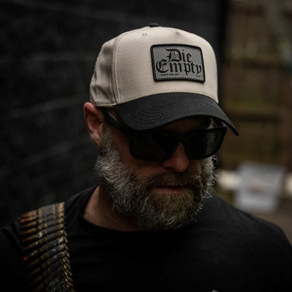 Die Empty Patch. 5-Panel Workhorse Snapback Hat