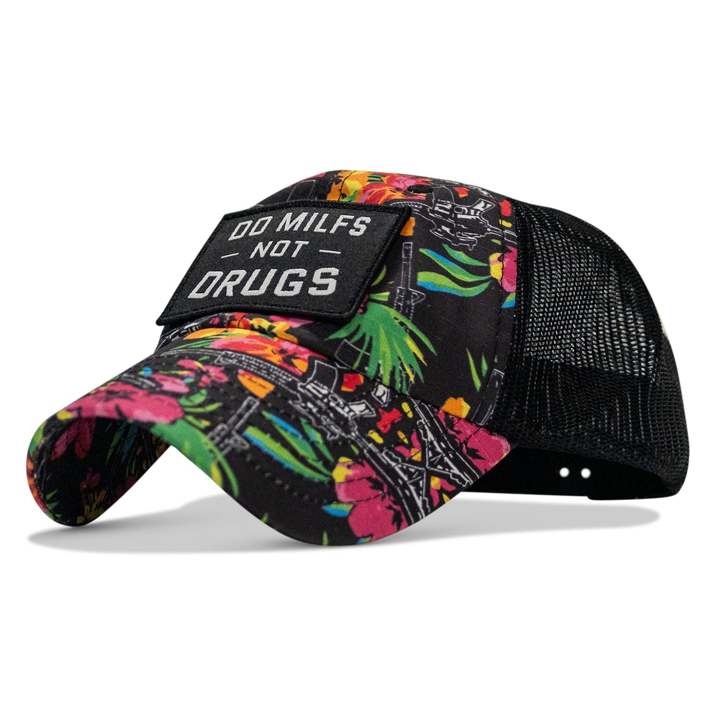 Ripstop Do Milfs Not Drugs Patch Low Profile Snapback