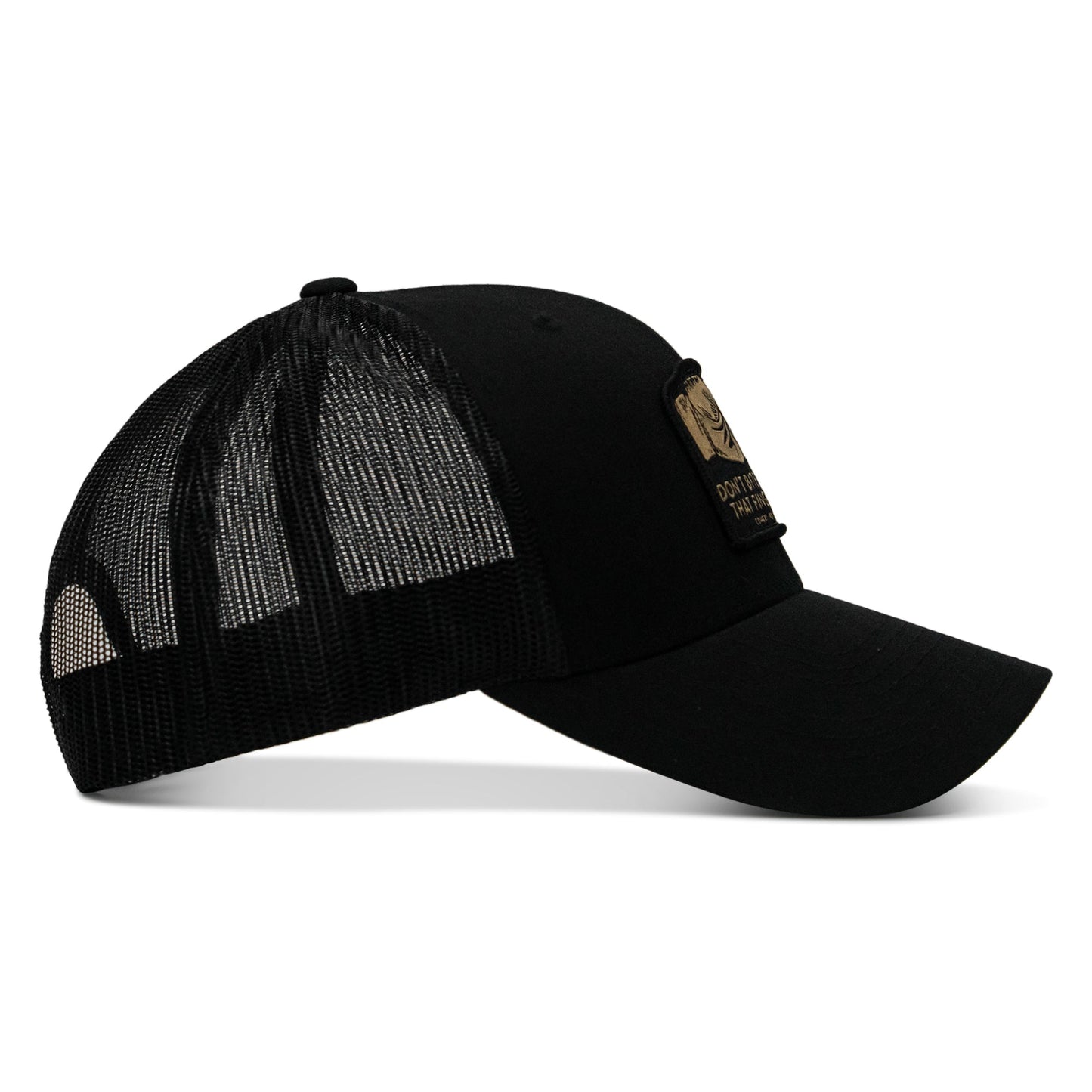 Don't Bite The Hand That Fingers you Patch Snapback Hat