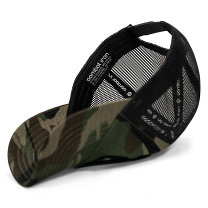 Don't Bite The Hand That Fingers You Patch Tactical Ripstop Mesh Snapback Hat
