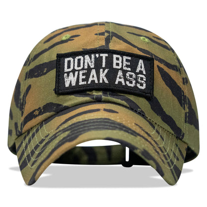 Don't Be A Weak Ass Patch Ripstop Snapback Hat