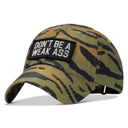 Don't Be A Weak Ass Patch Ripstop Snapback Hat
