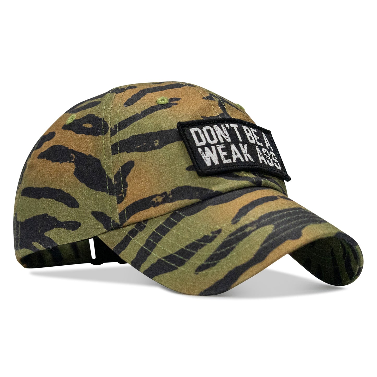Don't Be A Weak Ass Patch Ripstop Snapback Hat