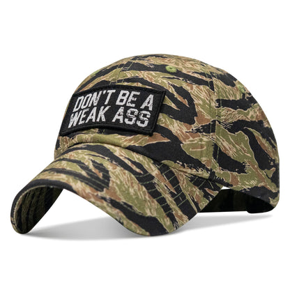Don't Be A Weak Ass Patch Ripstop Snapback Hat
