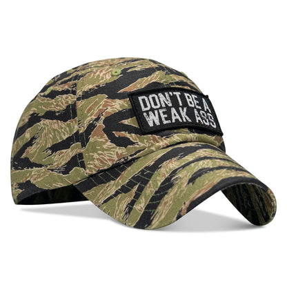Don't Be A Weak Ass Patch Ripstop Snapback Hat