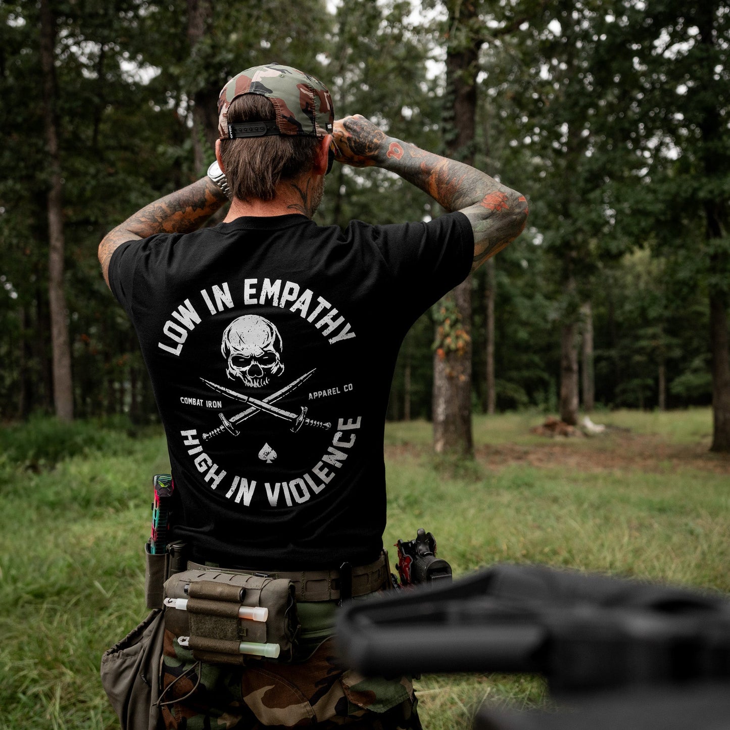 Low In Empathy High In Violence Men's T-Shirt