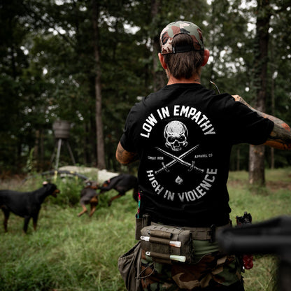 Low In Empathy High In Violence Men's T-Shirt