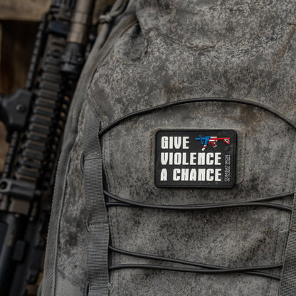 Give Violence A Chance PVC Patch