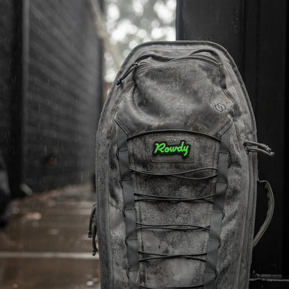 Rowdy Script PVC Velcro Patch