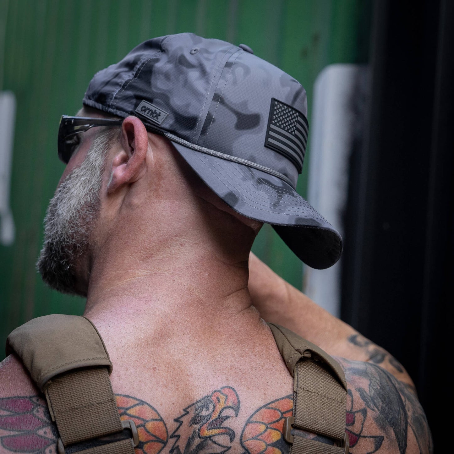 USA PVC Flag Waterproof Weekender Snapback