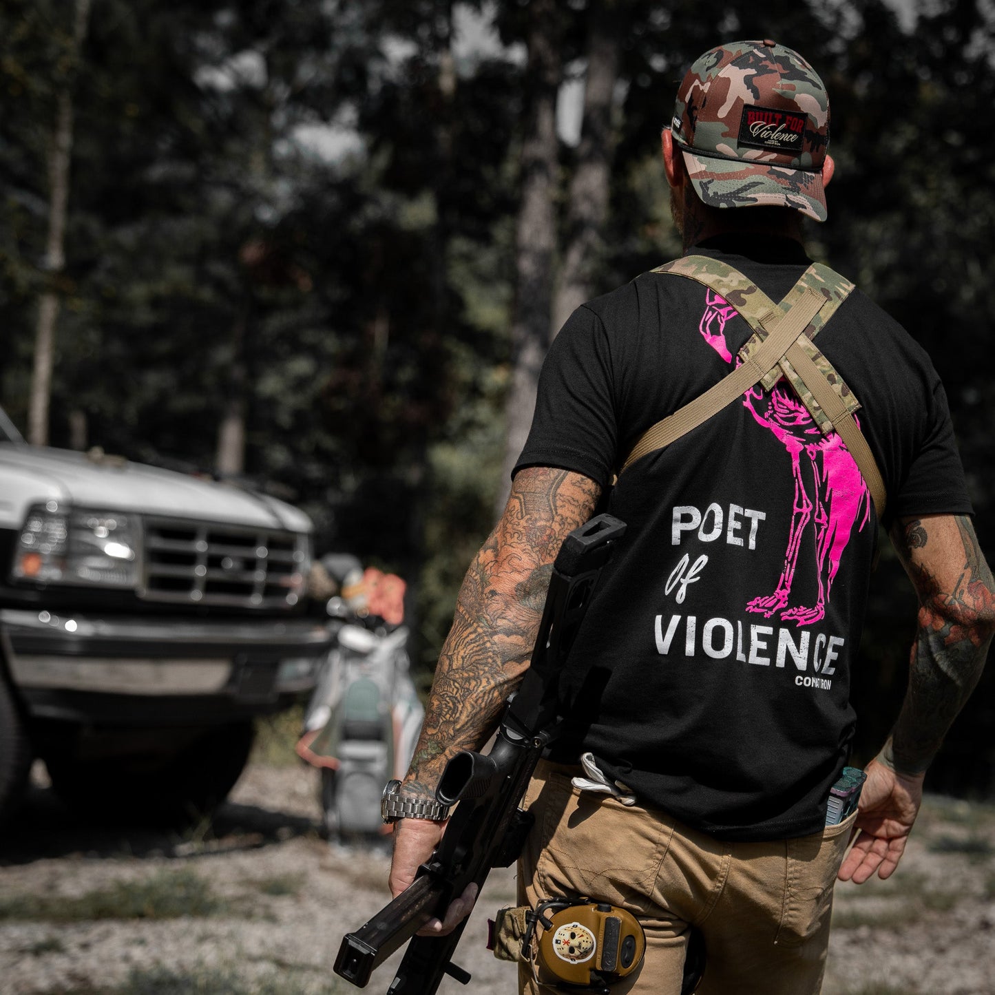 Poet Of Violence Men's T-Shirt
