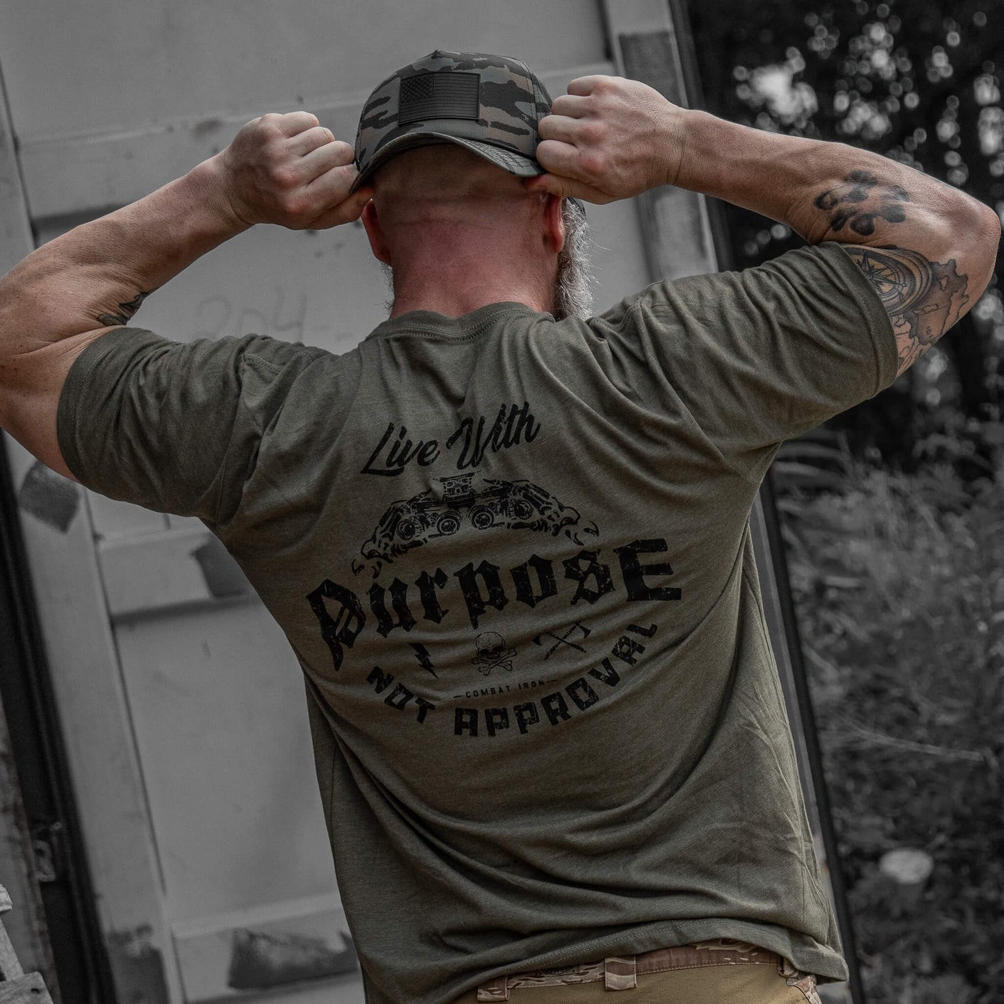 USA PVC Flag Waterproof Weekender Snapback