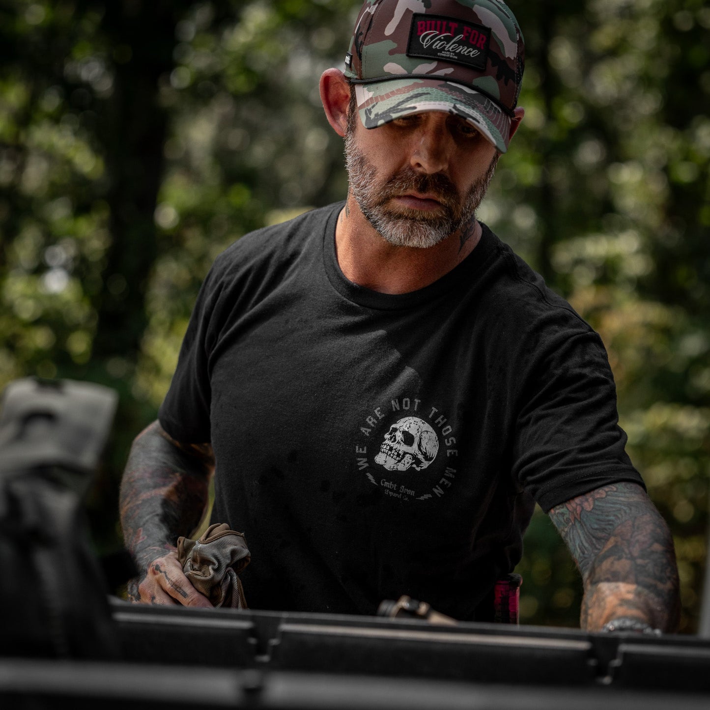 Some Men Are Opposed To Violence. We Are Not Those Men Men's T-Shirt