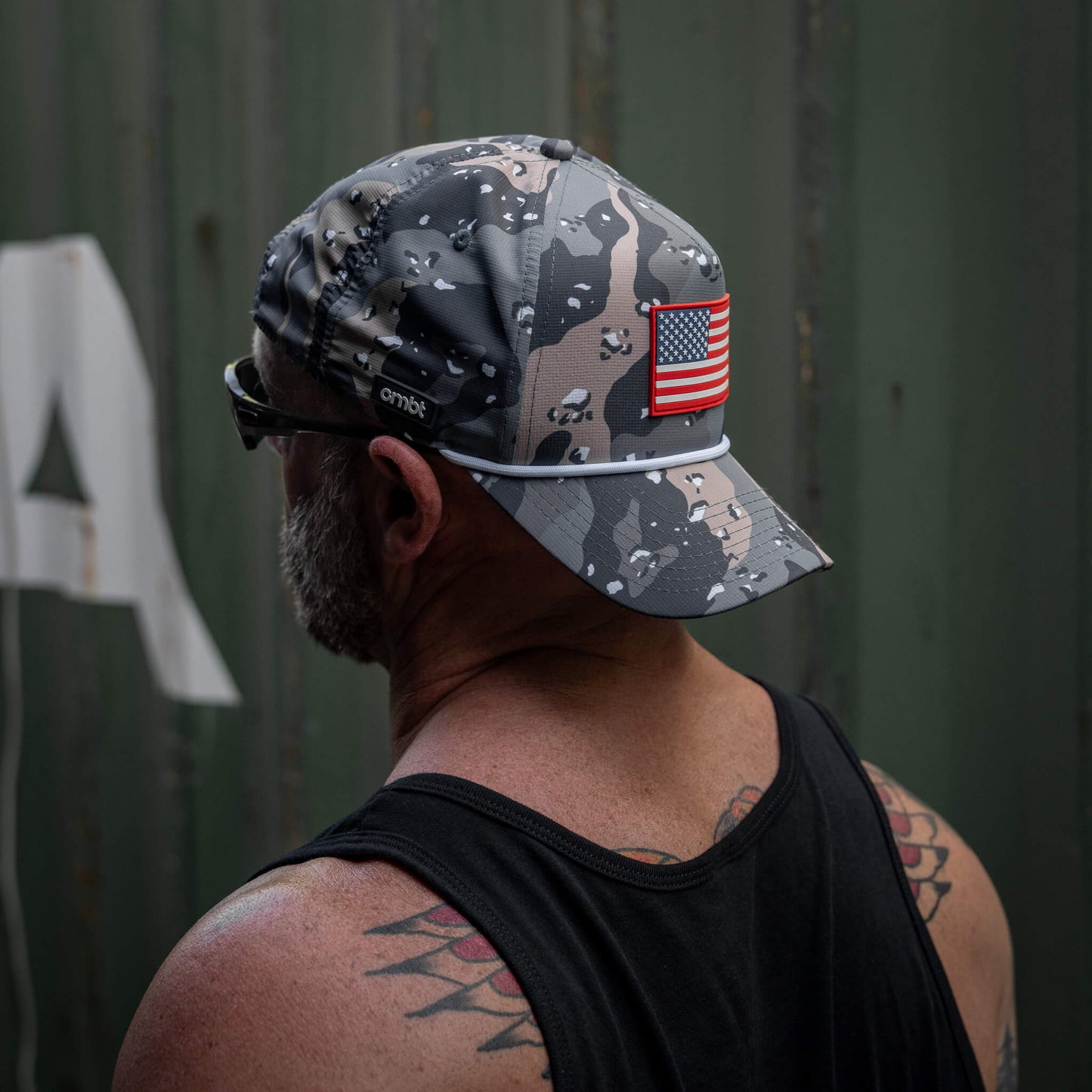 USA PVC Flag Waterproof Weekender Snapback