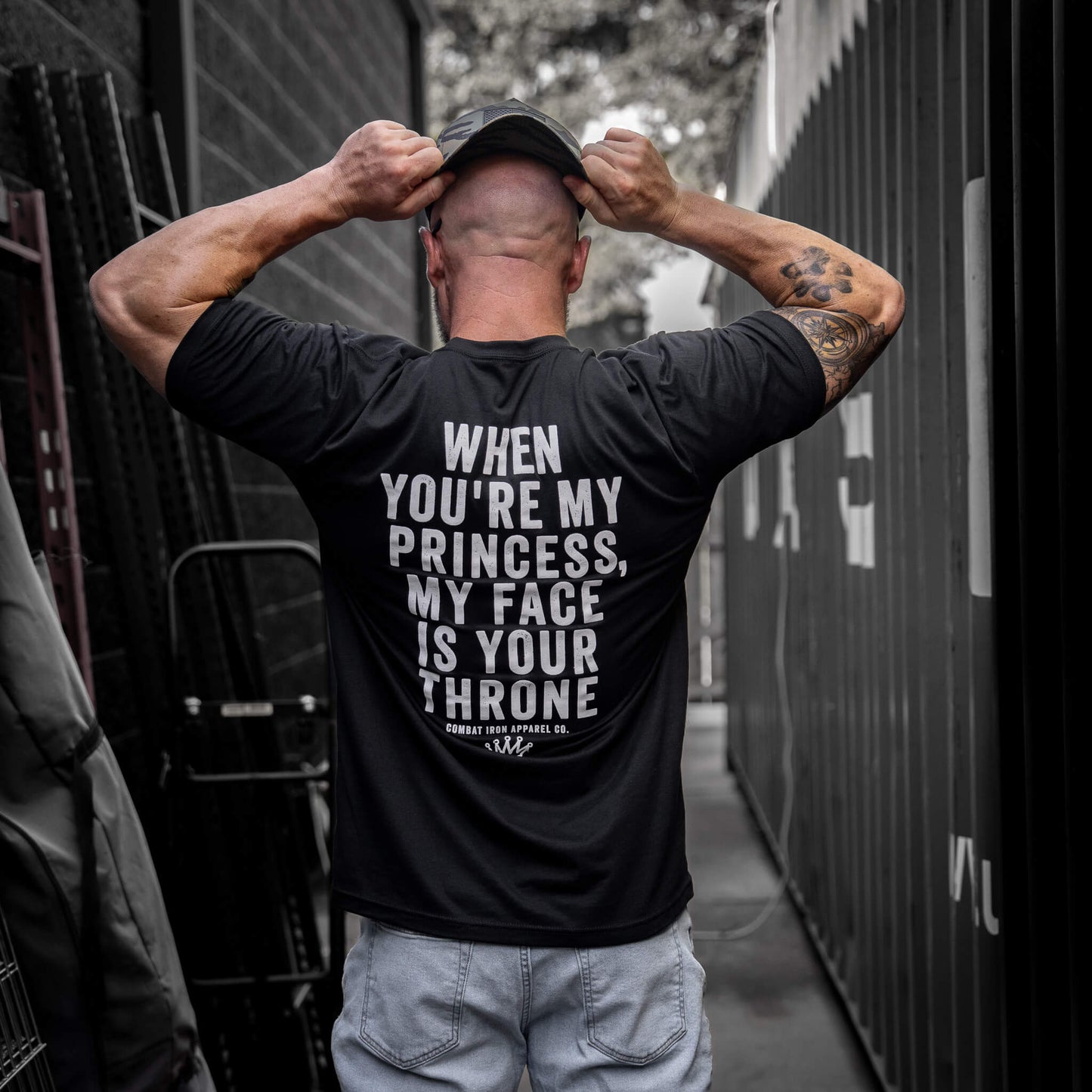 When You're My Princess, My Face Is Your Throne Men's T-Shirt