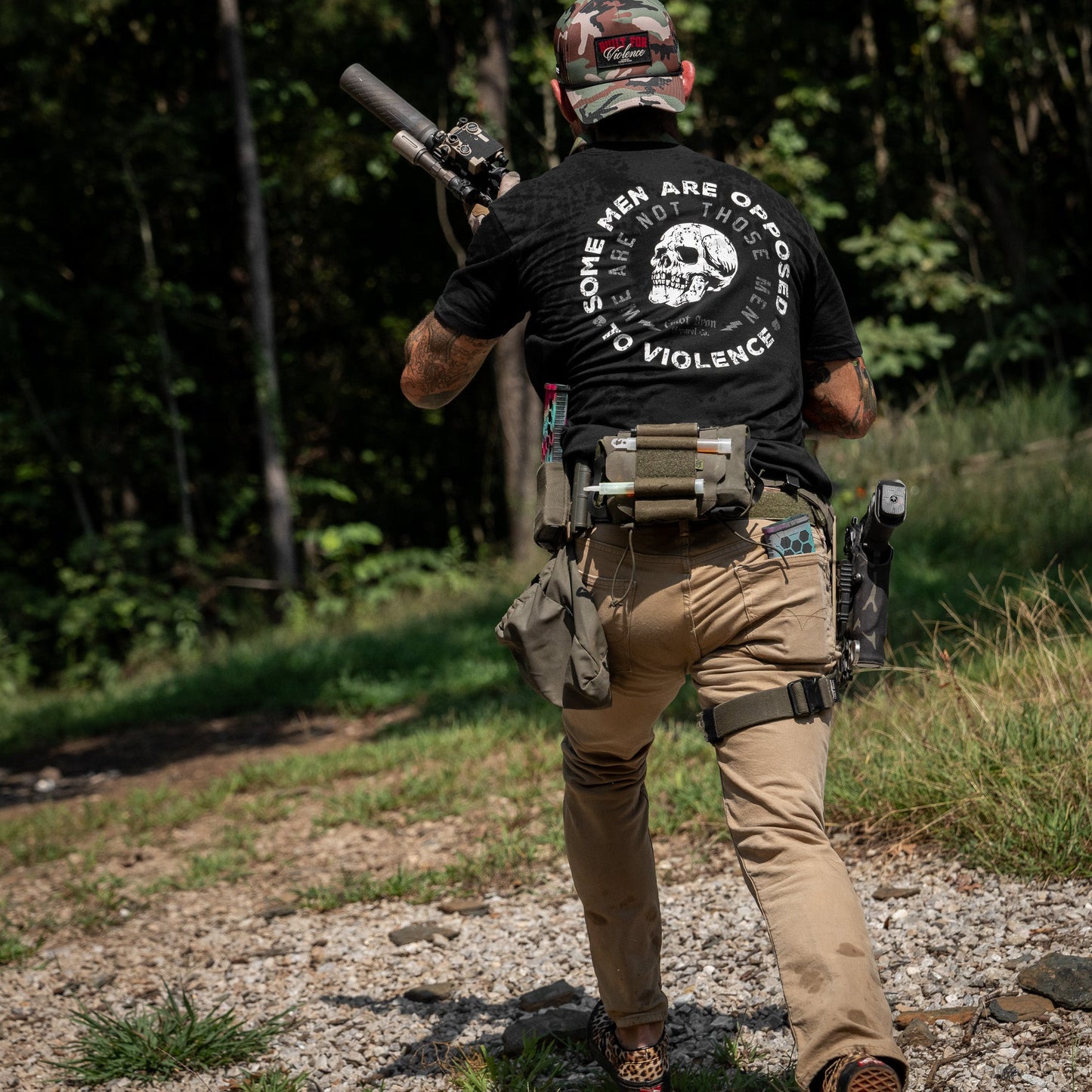 Some Men Are Opposed To Violence. We Are Not Those Men Men's T-Shirt