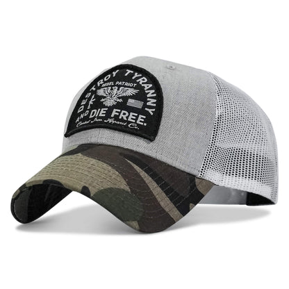 Destroy Tyranny and Die Free Patch Snapback