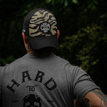 Kill Bad Vibes Skull Patch Original Ripstop Snapback Hat