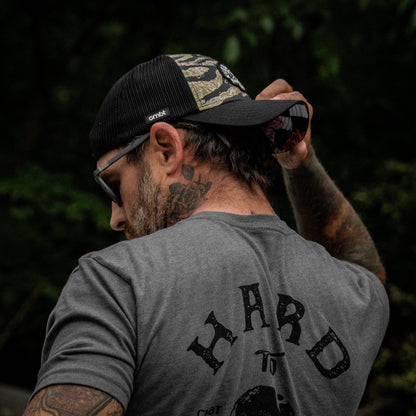 Kill Bad Vibes Skull Patch Original Ripstop Snapback Hat
