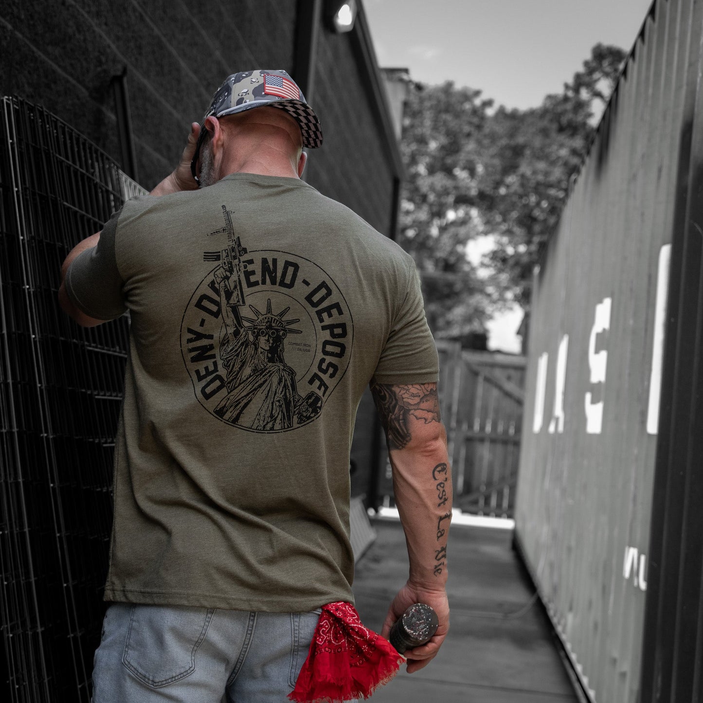 Deny. Defend. Depose Men's T-Shirt