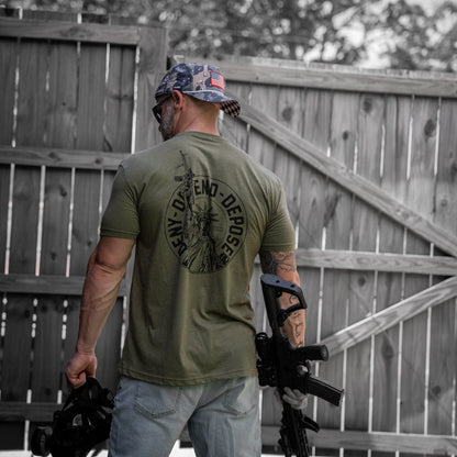 Deny. Defend. Depose Men's T-Shirt