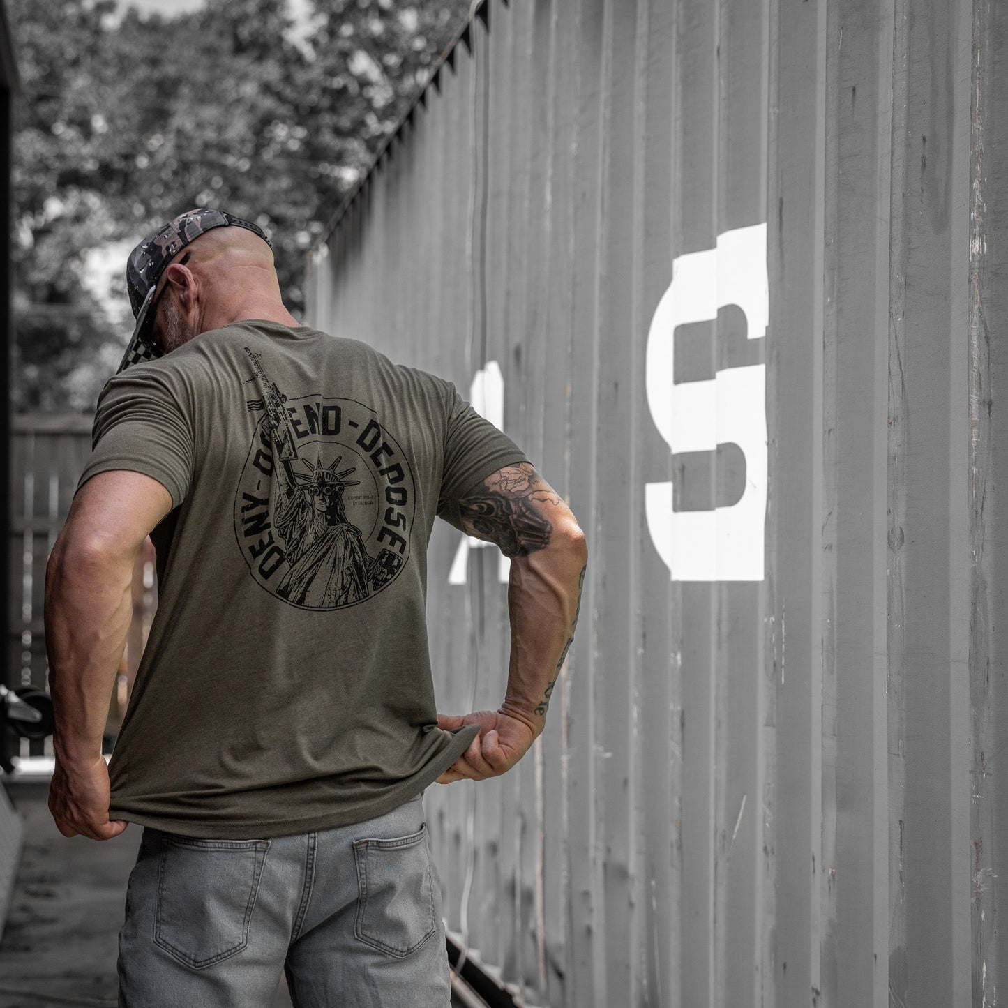 Deny. Defend. Depose Men's T-Shirt