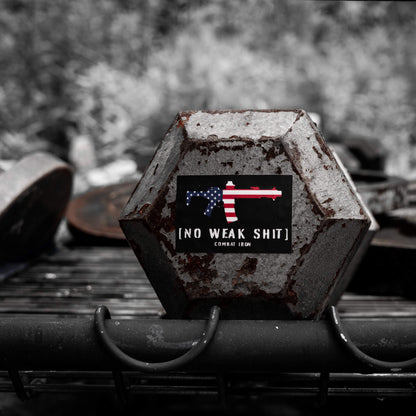 No Weak Shit USA Decal