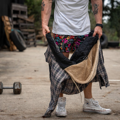 Frontier Zip Flannel with hood